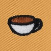 Dalix Lil Coffee Embroidered Cotton Summer Food Outdoor Bucket Hat Womens - 2 of 4