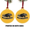 University of Wisconsin Milwaukee Official Logo Aluminum Holiday Christmas Tree Ornament - image 2 of 4