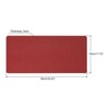 Unique Bargains PU Leather Dual Side Waterproof Mouse Pad Desk Protector 1 Pc - 2 of 4