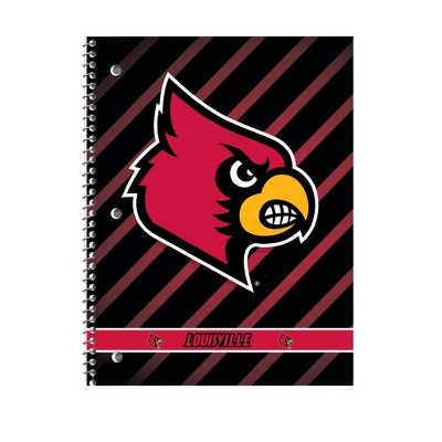 NCAA Louisville Cardinals 10.5"x8" Spiral Notebook