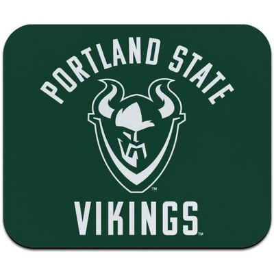 Portland State University Vikings Logo Low Profile Thin Mouse Pad