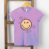 The Juniper Shop SmileyWorld Flower Outline Youth Short Sleeve Tee - 4 of 4
