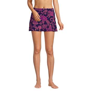 Lands' End Women's Tummy Control Skirt Swim Bottoms