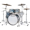 Slingerland Radio King 4-Piece Shell Pack With 22" Bass Drum Black Diamond Pearl - 2 of 4