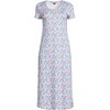 Lands' End Women's Cotton Short Sleeve Midcalf Nightgown - 3 of 3