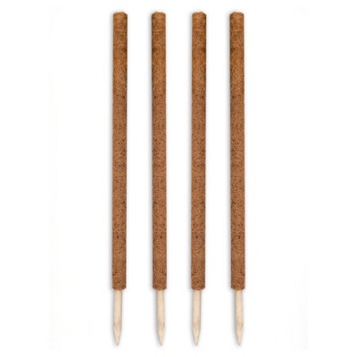 Envelor Coco Moss Poles for Climbing Plants Stackable Plant Support