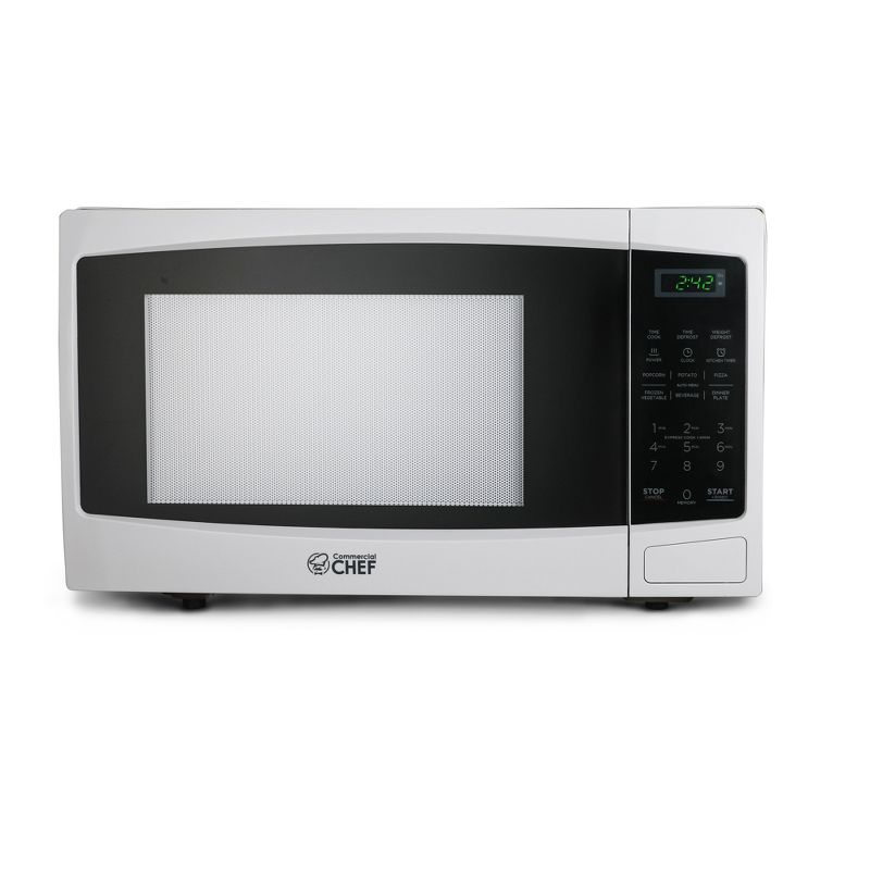 COMMERCIAL CHEF Countertop Microwave Oven 1.1 Cu. Ft. 1000W, 1 of 10