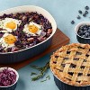 CorningWare French Colors 10pc Ceramic Bakeware Set - Navy: Oval Dishes, Ramekin, Dishwasher-Safe, 1 Year Warranty - 3 of 4