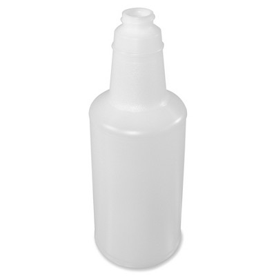 Genuine Joe Plastic Cleaning Bottle Lightweight 32oz. Translucent 85100