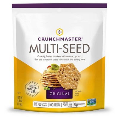 Crunchmaster Multi-Seed Original Crackers 4oz