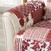 Reversible Stitched Patchwork Sofa Furniture Protector - Great Bay Home - 2 of 4