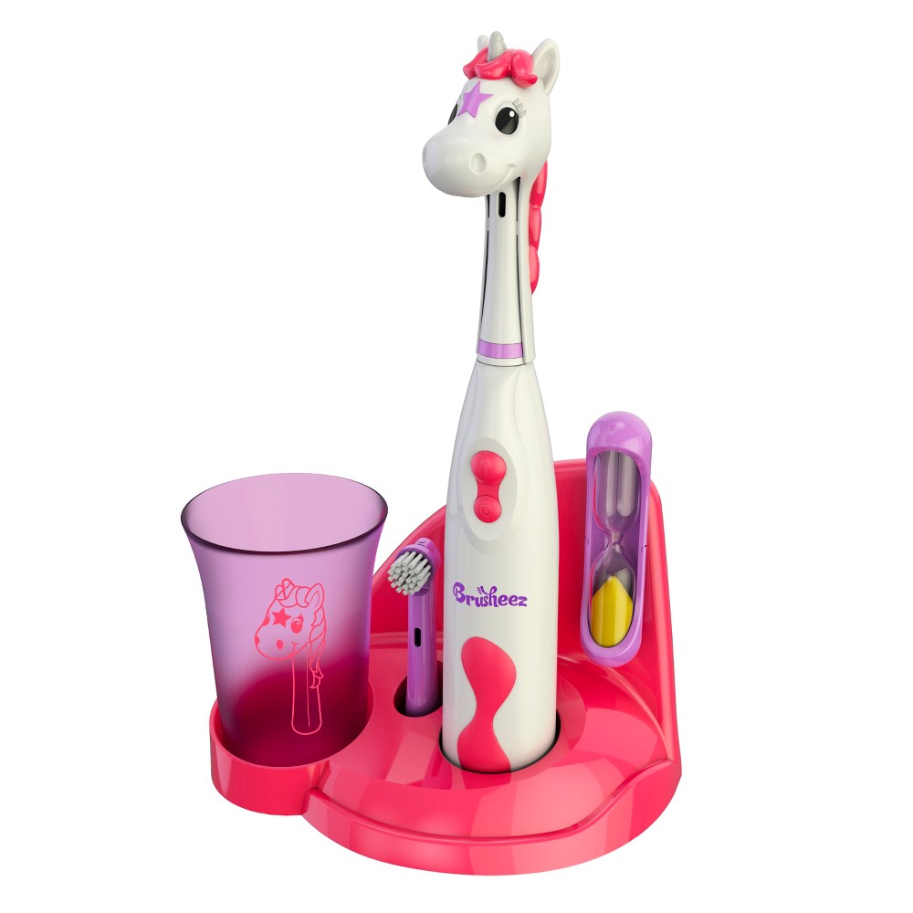 Brusheez Sparkle the Unicorn Kid's Electric Toothbrush Set