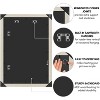 Americanflat 20x30 Poster Frame in Light Wood with Polished Plexiglass - Horizontal and Vertical Formats with Included Hanging Hardware - 2 of 4
