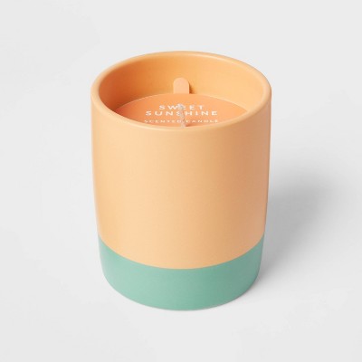 7oz Glass Jar Sweet Sunshine Candle - Room Essentials™