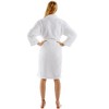 BC BARE COTTON Womens Shawl Robe Microfiber Plush Fleece Bathrobe - 4 of 4