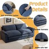 LACOO 84 in.Pillow-Styled Velvet Loveseat - 4 of 4