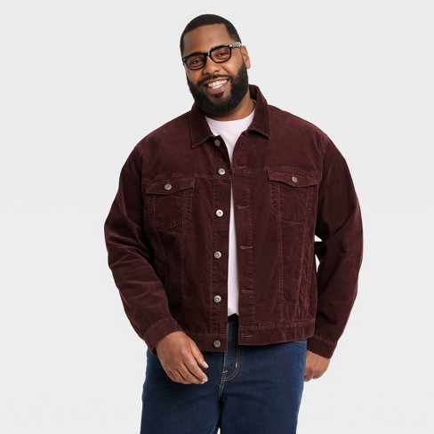 Men's Big & Tall Midwash Denim Trucker Jacket - Goodfellow & Co™ Blue 5XLT