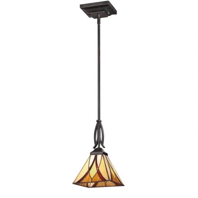 Quoizel Lighting Asheville 1 - Light Pendant in  Valiant Bronze