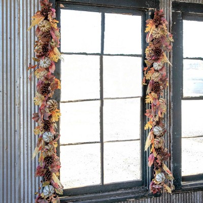 Park Hill Collection Farmhouse Autumn Garland