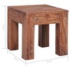 vidaXL Reclaimed Wood Coffee Table - Solid, Rustic, Handmade Square Side Table - 2 of 4