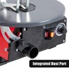 Scroll Saw, 16-Inch with Tilting Table & LED Light - Adjustable Speed for Wood, Acrylic, Crafts - 3 of 4