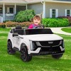 24V Cadillac Kids Ride-On Car with Parent Remote Control, 2-Seater SUV with 4-Wheel Shock Absorbers & Smooth Start - 2 of 4