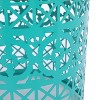 Christopher Knight Home Kerla Outdoor Round Iron Solar Side Table - 4 of 4