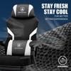 GTPLAYER Mesh Gaming Chair with Footrest, Mesh Back Reclining Office Chair for Adults, Comfortable Fabric Seat - 4 of 4