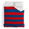 Deny Designs Holli Zollinger Rugby Stripe King Comforter and Sham Set (2-3pc Set) - 2 of 4