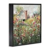 Stupell Industries Vibrant Meadow & Barn Framed Giclee Art, Black, 17" x 17" - 2 of 4