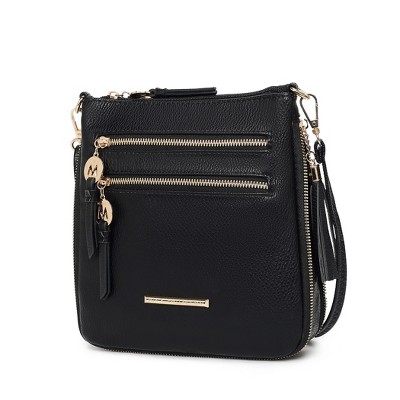 MKF Collection Angelina Crossbody Shoulder Women's Handbag Vegan Leather Purse by Mia K