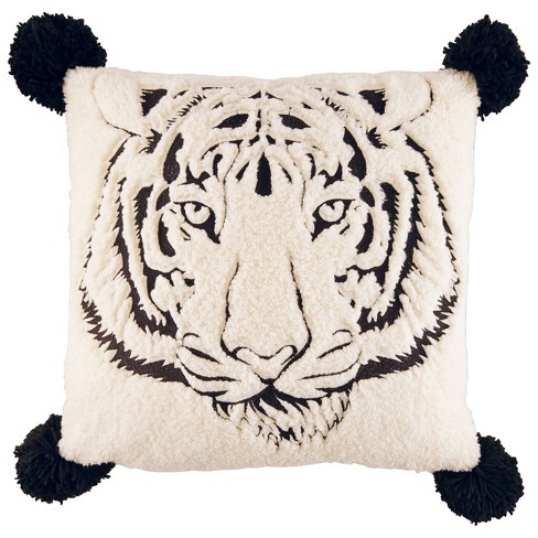 Various Linen Tiger Cushion Pillow Covers FREE Ship USA The Great Cat