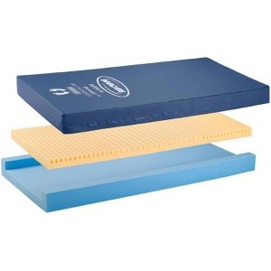 Invacare Softform Premier Hospital Bed Mattress – 36"x80"x6", IPM1080, Medical-Grade Support - 1 of 4