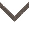 Linear  Aged Bronze Picture Frame, Matted - 2 of 3