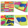 Unique Bargains Soft Absorbent Beach Towel Slippers Pattern Colorful 59"x30" 1 Pc - 3 of 4