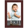 PosterPalooza | 8x11 Wood Frame with UV Acrylic, 6 Finishes: Black, White, Bronze, Silver, Wood, Mahogany - 2 of 4