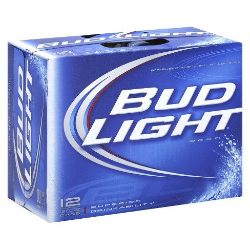 Bud Light® Beer - 12pk   12oz Cans : Target