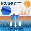 Thick Solar Pool Cover, Rectangle Bubble Heating Blanket, UV-Resistant and Energy-Saving, Suitable for Inground, Above Ground Pools, Spas - 4 of 4