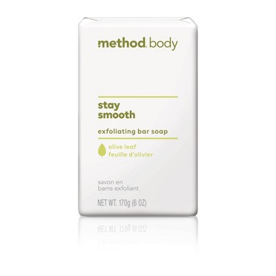 Method Exfoliating Bar Soap Olive Leaf - 6oz