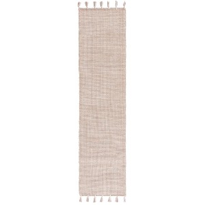 Montauk MTK476 Power Woven Indoor Runner Rug - Beige - 2'3"x9'- Safavieh - 1 of 4