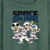 Women's - Disney - Space Explorers Lightweight French Terry Wide Neck Long Sleeve Shirt - 2 of 4