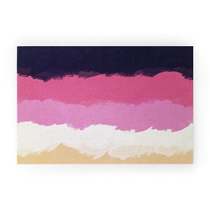Alisa Galitsyna Abstract Sunset Sky Blush 30" x 20" Welcome Mat - Society6 - 1 of 2