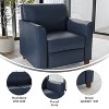 Flash Furniture HERCULES Diplomat Series LeatherSoft Chair with Clean Line Stitched Frame - 3 of 4