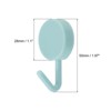 Unique Bargains Stainless Steel Adhesive Waterproof Decorative Hooks and Hangers 10 Pcs - 2 of 4