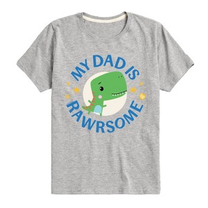 Boys' - Fisher-Price - My Dad Is Rawrsome Short Sleeve Graphic T-Shirt - 1 of 4