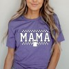 Simply Sage Market Women's Mama Ghost Checkered Short Sleeve Graphic Tee - 2 of 4