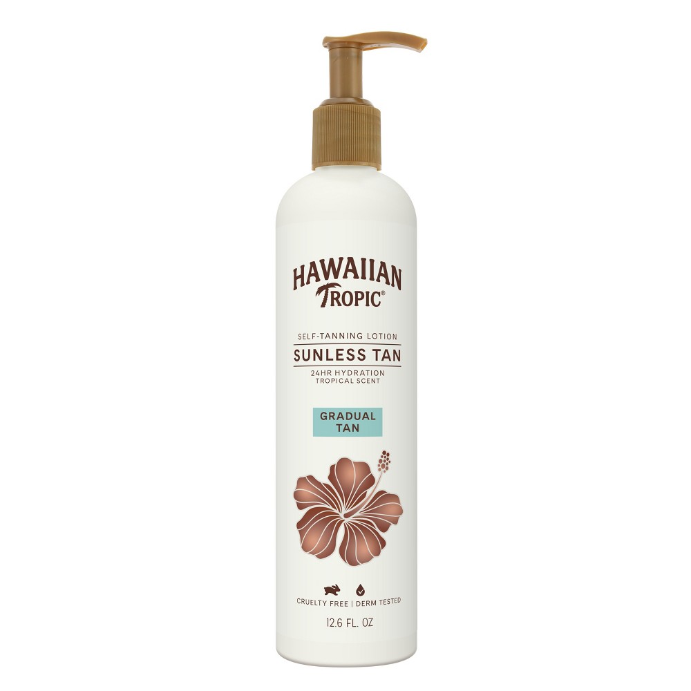 Photos - Cream / Lotion Hawaiian Tropic Sunless Gradual Tanning Milk - 12.6 fl oz