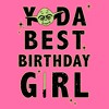 Girl's Star Wars Yoda Best Birthday Girl T-Shirt - 2 of 3