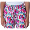 Nickelodeon Womens' Rugrats Cartoon Character Spiral Tie Dye Pajama Pants Multi - 3 of 4