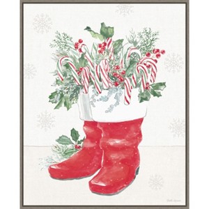 Amanti Art Christmas Charm III by Beth Grove Canvas Wall Art Print Framed 23-in. x 28-in. - 1 of 4